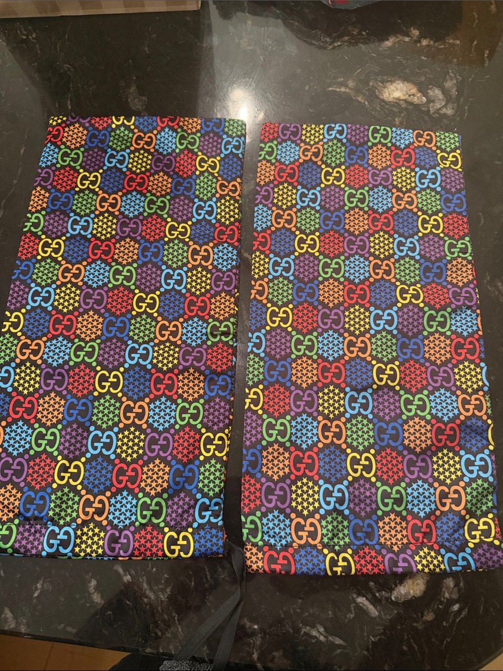 Gucci Rainbow GG Logo Fabric Covers